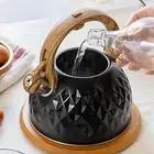 Large 3L Whistling Kettle Stove top Gas Induction Cookers Household