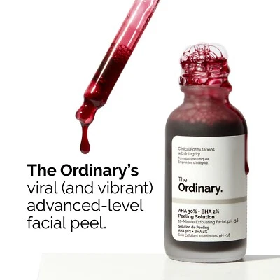 The Ordinary AHA 30% + BHA 2% Exfoliating Peeling Solution