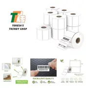 2.25" x 1.25" Direct Thermal Labels, White Thermal Printer Labels for Barcode...