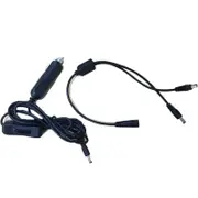 Ozoffer Cig Plug & Switch Twin Heads Spliter for 5630 led strip