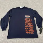 Vintage AND1 Long Sleeve Shirt Youth Size Medium Street Basketball Y2k