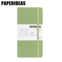 在飛比找博客來優惠-PAPERIDEAS 48K頁碼硬面绑帶筆記本 方格-牛油果