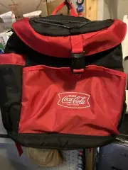Coca Cola Logo Insulated Backpack Cooler Bag Official Red Coke 12 Cans Fit NWT