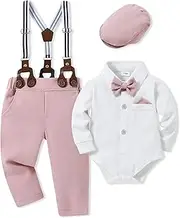 [SANMIO] Toddler Baby Boys Clothes, Stylish Toddler Baby Boys Outfits Sweatshirt with Jeans Pants Set