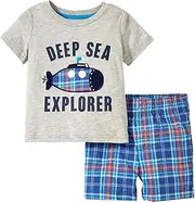 [Carter's] 2 Piece Plaid Short Set (Baby)