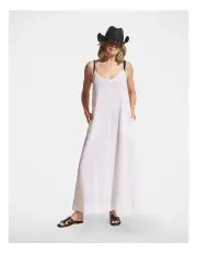 [Decjuba] Beach Maxi Dress in white