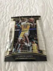 2018-19 panini select basketball Lebron James Concourse