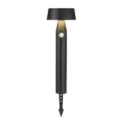 Nama Solar Spike Light 12V With Sensor H500mm Black Aluminium - 2118268003