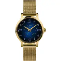 在飛比找PChome24h購物優惠-【TIMEX】天美時 星空系列 31毫米湛藍水晶漸層手錶 (