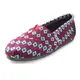 TOMS 女 紅色 幾何 菱格 針織 Classic Geo Knit 舒適 休閒鞋 帆布平底鞋 懶人鞋 圓頭 一腳蹬