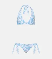 [Etro] Etro Printed bikini AU 10 blue