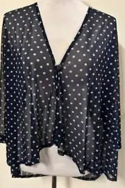 ts Taking Shape Cardi Size S (16) Leila Spot Swing style NWT