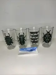 Uncommongoods Bug In The Code Glasses Glassware Set Of 4 Glasses
