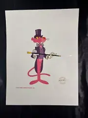 Pink Panther Top Hat Showtime Serigraph Sericel Art Friz Freleng 1991