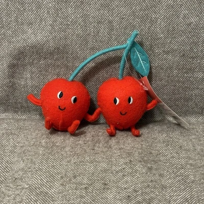 New! Target Spritz CHERRIES Felt Duos Decor Valentine's Day 2025