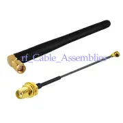 2dbi ZigBee 868MHz Omni Aerial Antenna & U.fl SMA Cable for Smart Home CCU2
