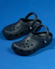 [Crocs] Crocs Women's Classic Clogs Shoes in Navy Size M13 M13 Navy