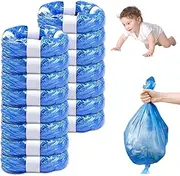 Pack of 15 Nappy Bin Refill Cassettes, Excellent Sealing and Toughness, Refill Film Nappy Bin Compatible with All Nappy Bins & Cat Litter Disposal Buckets, for Litter Locker