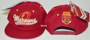 BNWT - QLD Maroons Cap State of Origin Flat Peak Cap QLD Hat - Adults