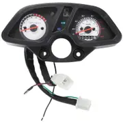 Motorcycle Speedometer Gear Gauge Tachometer for Qm200Gy II QM200GY III GXT200 200 Kreidler DD125 black