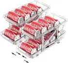 Can Organizer for Refrigerator - Set of 2 Fridge Organization and Storage - 2 Te