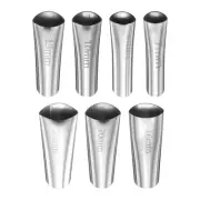 7pcs Caulking Nozzle Applicator 7mm-26mm Stainless Steel Sealant Finishing Tool