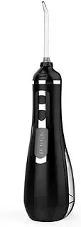 Water Flosser Professional Cordless Rechargeable Dental Oral Irrigator Ultra Water Jet for Modes IPX7 Waterproof 200ML Water Tank for Travel and Home Use(Black)