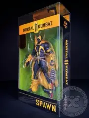 DEFLECTOR DC® Mortal Kombat II Spawn (Curse Of Apocalypse) Figure DISPLAY CASE