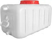 Plastic Water Tank 80L High Capacity Water Storage Water Container with Tap for Sport Camping Hiking Picnic BBQ Camping Hiking Outdoor Water Carrier Drinking Water Container Car Water Tank