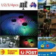 Solar LED Floating Lights Garden Pond Pool Color Changing Fountain Light Outdoor