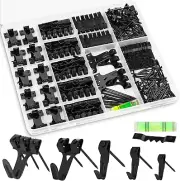 Picture Hangers, 385Pcs Picture Hanging Kit with Heavy Duty Picture Hanging Hook