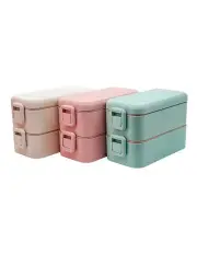 [Boutique Baby Designs] 3 Pack Bento Boxes Large 2 Tiered