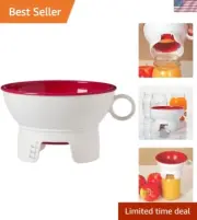 by Canning Funnel for Regular and Wide Mouth Jars