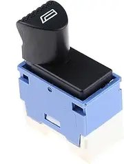 6-Pin Front Left/Right Window Control Switch Button Compatible with Siena Compatible with Albea Compatible with Palio 98809718 98809719 Switches and relays(98809719)