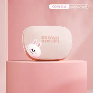 ⭐ LINE FRIENDS 頭枕 靠枕 車用 家用 BROWN 熊大 CONY 兔兔 SALLY 莎莉