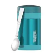 Thermos - Stainless Steel Vacuum Insulated Food Flask 470ml Teal