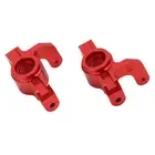 (Red)2pcs Aluminum Knuckle Arm Set For LOSI Lasernut U4 Tenacity 1/10 RC Ca GO