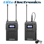 Boya BY-WM8 PRO-K1 UHF Dual Channel Wireless Lavalier Lapel Microphone