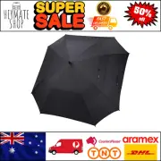 Extra Large 62inch Golf Umbrella, Windproof, Vented, Auto Open, Double Canopy