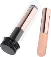 VALICLUD 2Pcs Silicone Nail Art Gradient Brush Soft Applicator for Professional Nail Powder Application Easy Use for Creating Gradient Effects DIY Manicure Durable and Easy