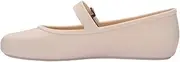 [Melissa] Soft Ballerina Collection - Seasonless Flats for Women - Classic Ballet Style with Adjustable Strap - Light-as-Air PVC Construction - Soft Foam Insole - Bubblegum Scent