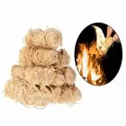 12x Natural Fire Fireplace Grill Wood Firestarter Pit BBQ Charcoal