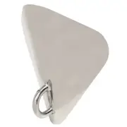Chaparral Boat Bow Eye Scuff Plate 20.00024 | 257SSX Stainless Steel