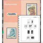 Hojas Manfil Andorra 2022 Unmounted Mail Spanish Supplement
