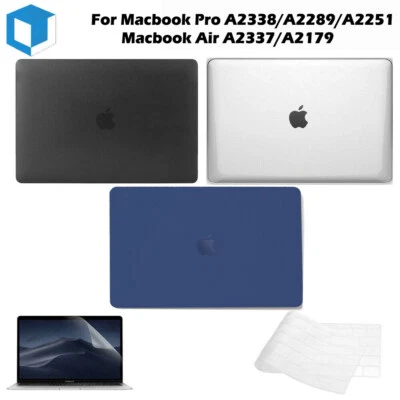 [3in1] For 2020 New Macbook Air/Pro 13.3" Hard Case Shell+KB Cover+LCD Protector