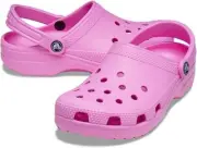 Crocs Unisex Shoes - Baya Clogs Waterproof Sandals Taffy Pink, 9 Men/11 Women