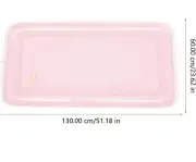 2 Pack Inflatable Pink Table Serving Bar Large Buffet Tray Server Drain Plug