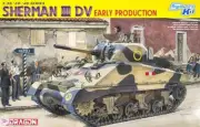 Model Kit Mounting Tanks Tank Dragon Sherman III Dv Early Pro