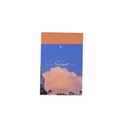 50 sheets/book Star Romance Decorative Stickers Scrapbooking Stick Label Diary Album stationery Sky dusk Sticker Accessories