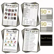 90th Birthday Party Games - Price is Right in 1934 Bundle -Birthday Party Sup...